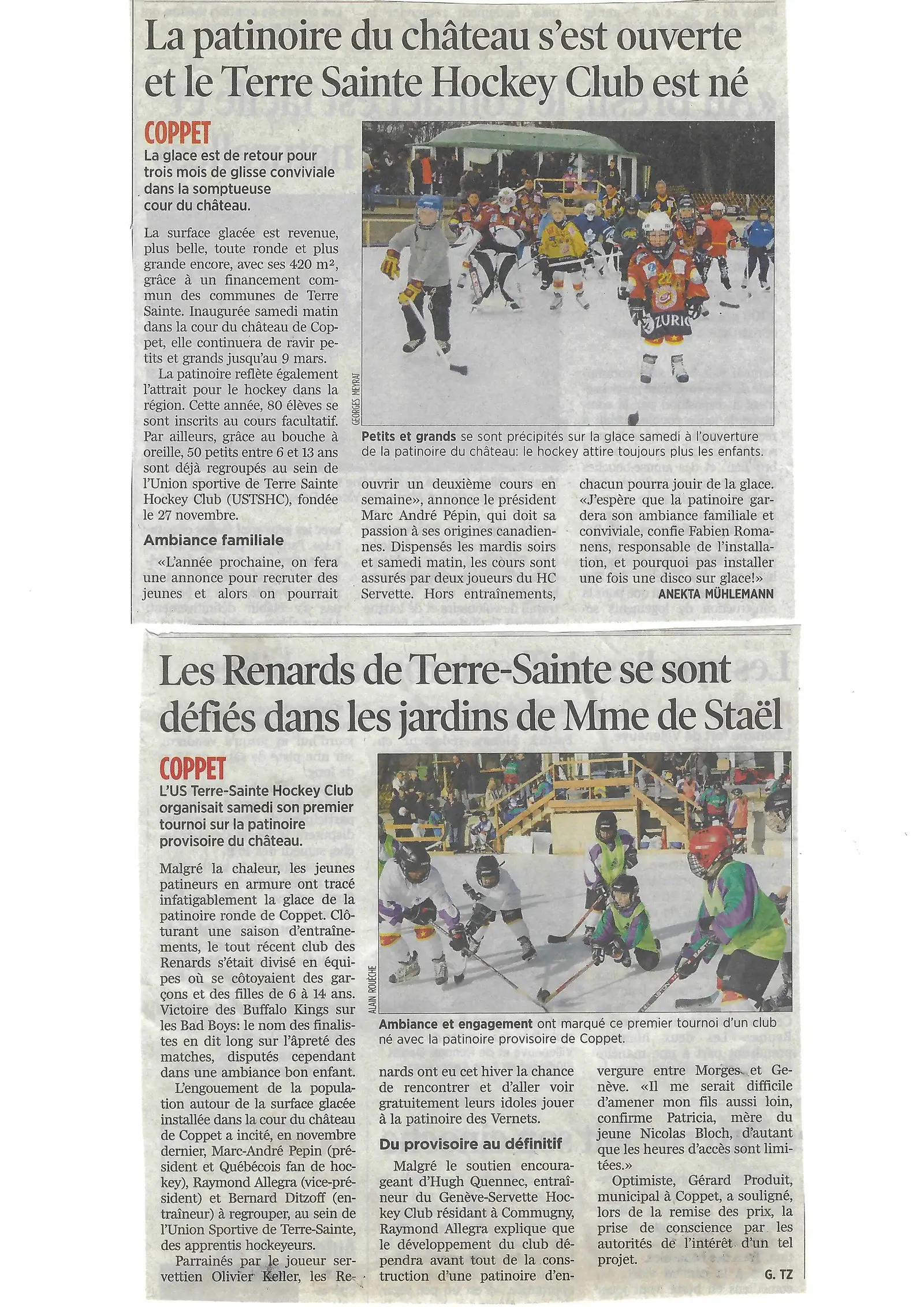 Création club USTS-HC
